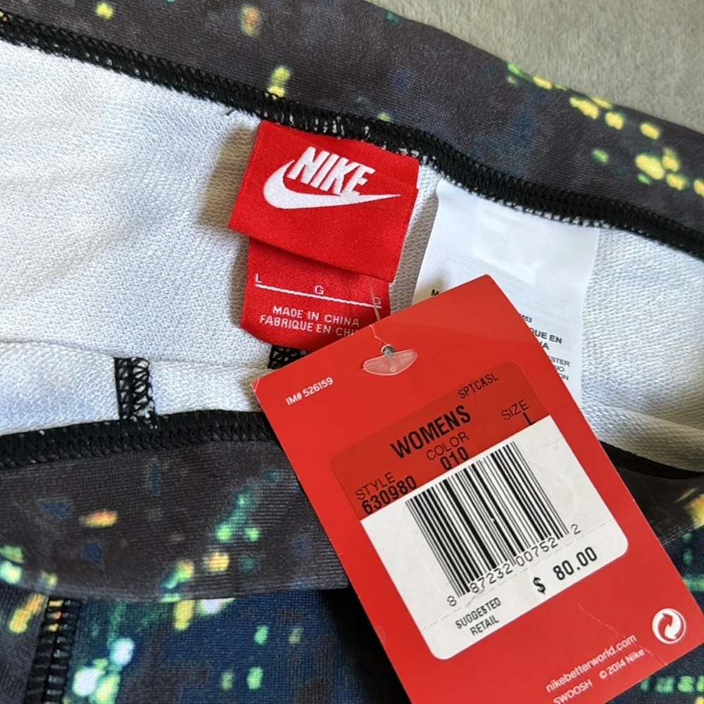 Nike leggings features inch